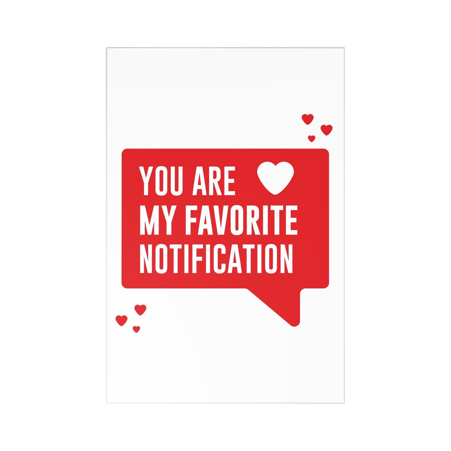 YOU ARE MY FAVORITE NOTIFICATION